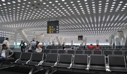 Inside Mexico City International Airport's Terminal 2. (Photo by ProtoplasmaKid via Wikipedia, CC BY-SA)