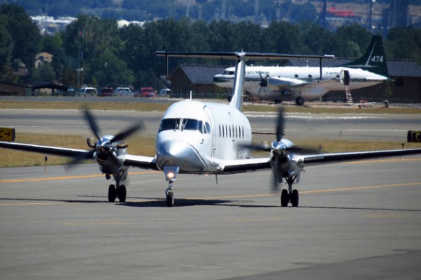 Silver Airways Beechcraft 1900D (N81533) spotted at Billings, Montana. (Photo by redlegsfan21 via Flickr)