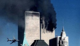 United Flight 175 impacts the World Trade Center on September 11, 2001.