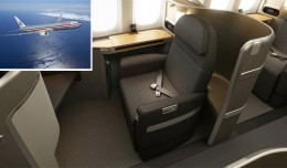 A new First Class cabin made by Zodiac Seats is causing a delay in the delivery of American's Boeing 777-300ER. (Renderings by American Airlines)