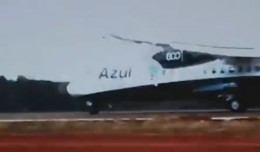 An Azul ATR 72 loses control in southern Brazil.