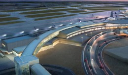 Rendering of JetBlue's new JFK Airport T5i. (Image by JetBlue)