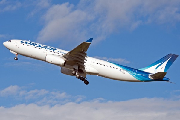 Corsair's first Airbus A330-300 (F-HSKY). (Photo by P. Pigeyre/Airbus)