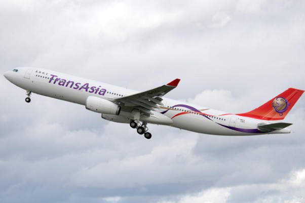 TransAsia Airways Airbus A330-300 (B-22101). (Photo by P. Pigeyre/Airbus)