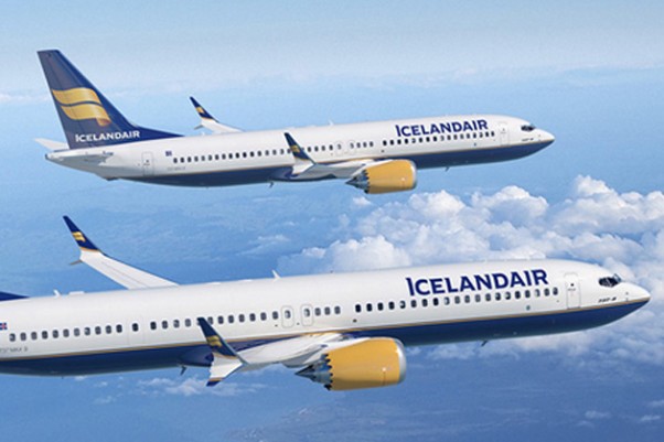Icelandair Boeing 737 MAX 8 and 737 MAX 9. (Rendering by Boeing)