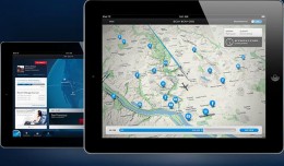 Delta's new iPad-specific app. (Photo by Delta)