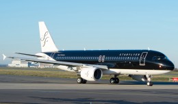 StarFlyer's first directly purchased Airbus A320 (JA08MC). (Photo by Airbus)