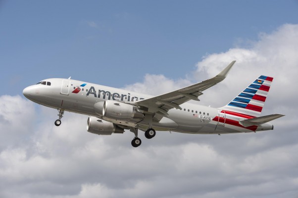 Delivery of the first American Airbus A319