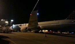United 763 Nose Collapse