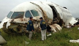 The NTSB on scene at the site of the UPS A300 crash