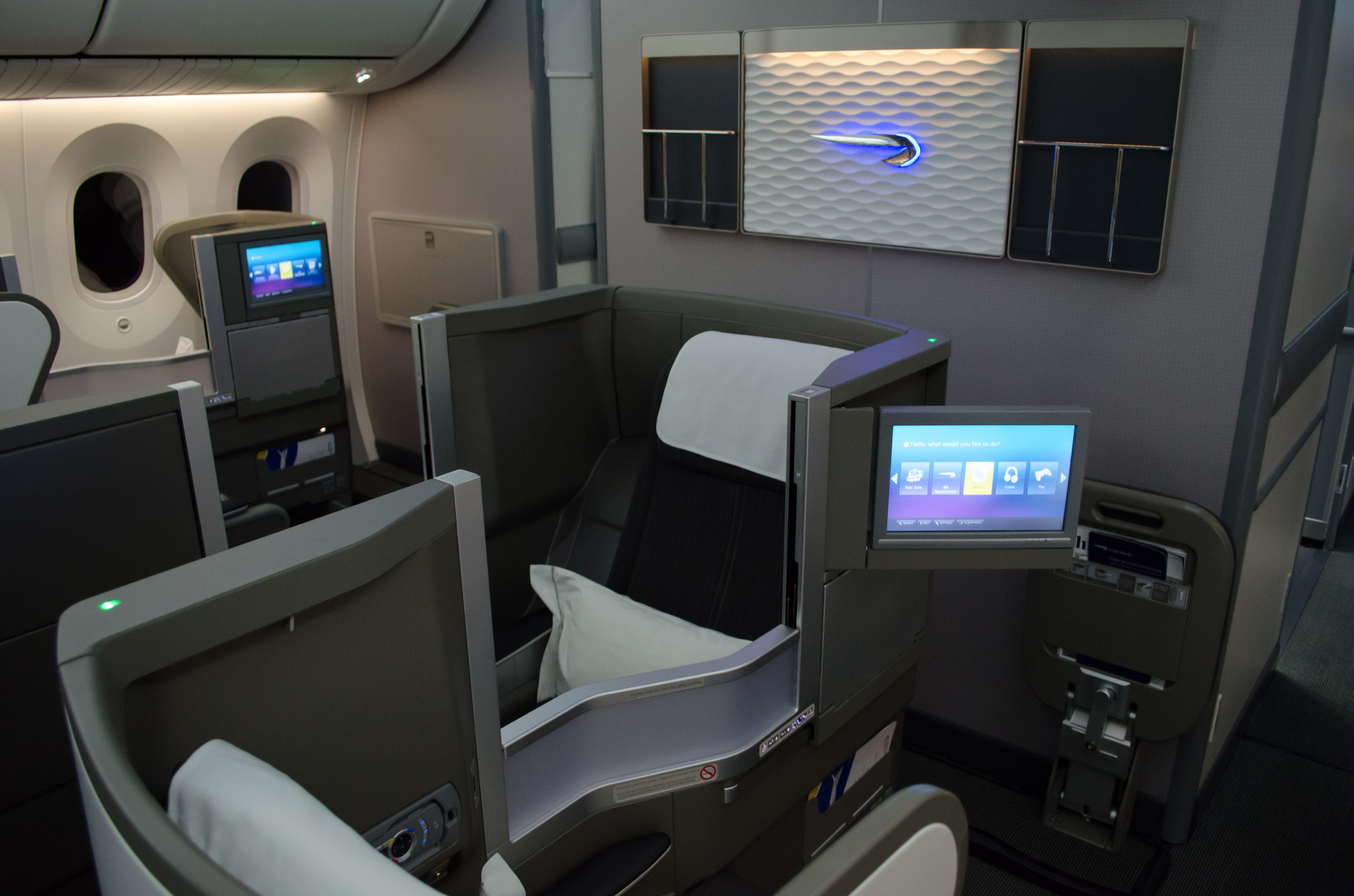 Boeing 787 British Airways Business Class