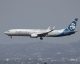 An Alaska Airlines 737 wearing a special livery descends on LAX, as seen from the H Overlook